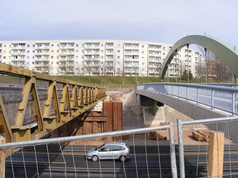 Jena - Autobahn A 4 - Footbridge