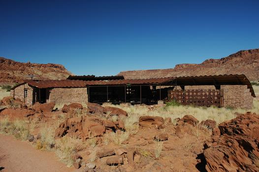 Building at the Twyfelfontein site