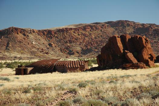 Building at the Twyfelfontein site