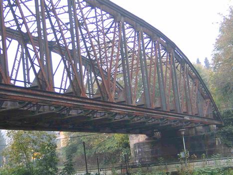 Nagoldbrücke der Bahn in Unterreichenbach