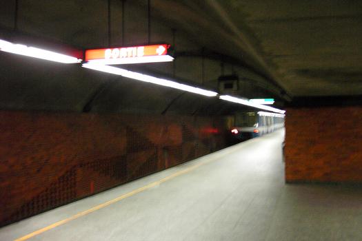 Métro von Montreal - Grüne Linie - Bahnhof Charlevoix