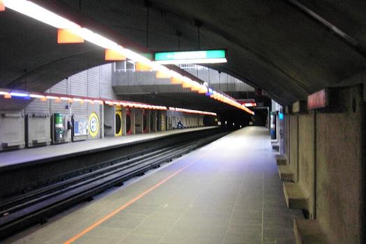 Métro von Montréal - Grüne Linie - Metrobahnhof Préfontaine