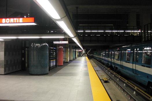 Montreal Metro - Orange Line - Montmorency station