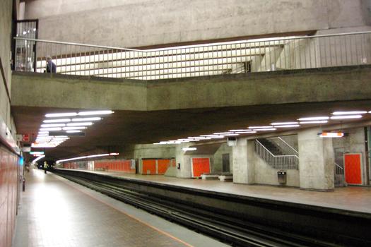 Montreal Metro - Green Line - Assomption Station