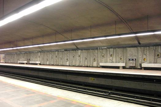 Montreal Metro - Orange Line - De la Savane station