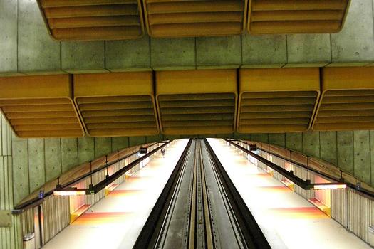 Montreal Metro - Orange Line - Villa-Maria station