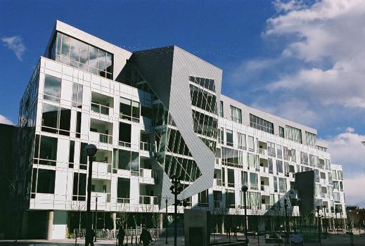 Additional views of the Museum Residences:This is part of Daniel Libeskind's first completed project in North America