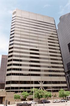 Qwest Building. Note the old «Bell System» logo on the top corner