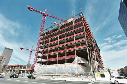 Ralph L. Carr Colorado Judicial Center - Construction progress shot