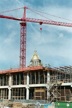 Ralph L. Carr Colorado Judicial Center - Construction progress shot