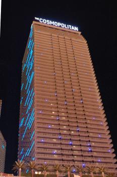 The Cosmopolitan - Beach Club Tower - View at night