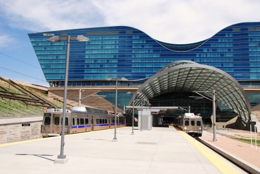 Denver International Airport Commuter Rail Station