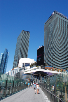 The Cosmopolitan Boulevard Tower (right) and The Cosmopolitan Chelsea Tower (left)