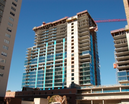 Country Club Towers II and III - Under construction in 2016.