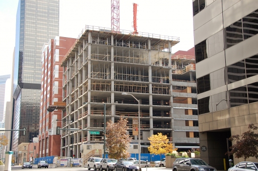 The Quincy - Under construction in 2016.