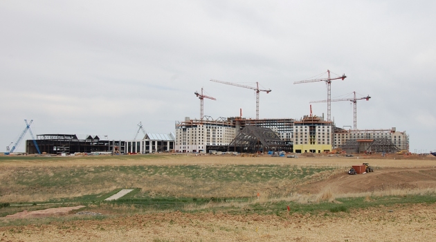 Gaylord Rockies Resort and Convention Center - Under construction in 2017.