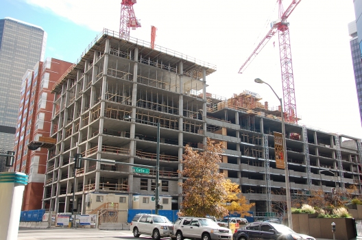 The Quincy - Under construction in 2016.