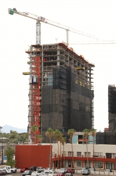 Union Tempe South Tower - Under construction in 2017.