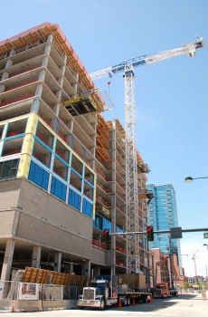 The Grand - North Tower - Under construction in 2017.