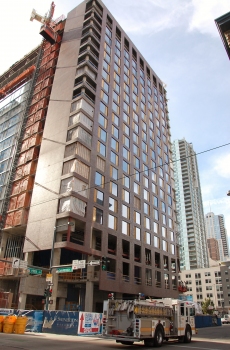 Le Meridien/AC Hotel Denver Downtown - Under construction in 2016.