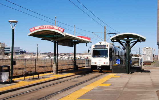 10th & Osage Light Rail Station