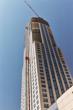 Construction progress shot of the Four Seasons Hotel & Private Residences