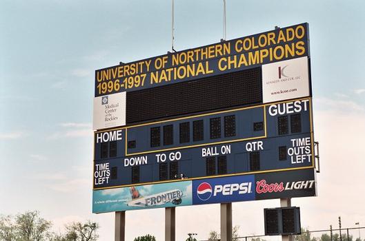 Nottingham Field - The scoreboard