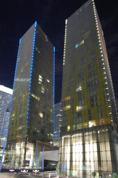 Veer Towers - View at night