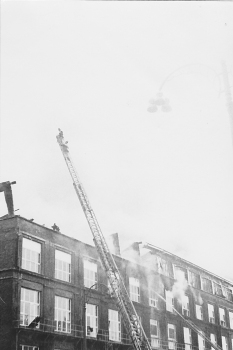 Brand im D-Flügel des Gebäude U