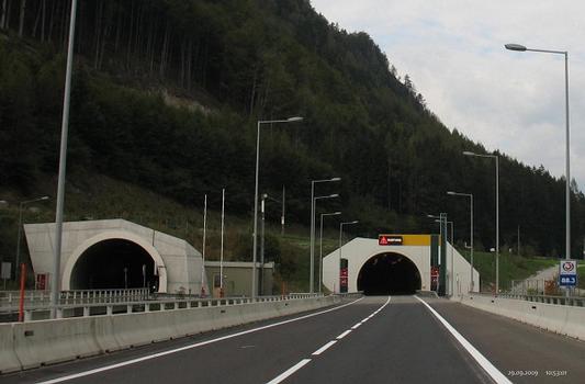 Kurztunnel der A9 (Pyhrn-Autobahn) bei St. Pankraz