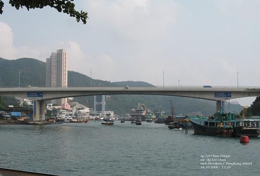 Ap Lei Chau Bridge in Hongkong