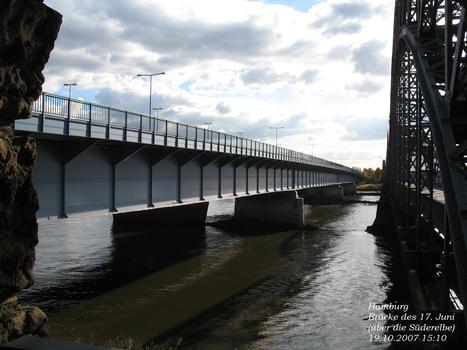Hamburg: Brücke des 17. juni
