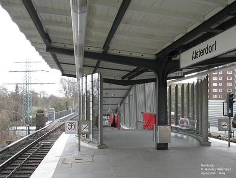 U - Bahnhof Alsterdorf in Hamburg
