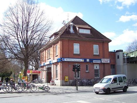 U 1 Subway Line (Hamburg) – U 3 Subway Line (Hamburg) – Wandsbek-Gartenstadt Metro Station