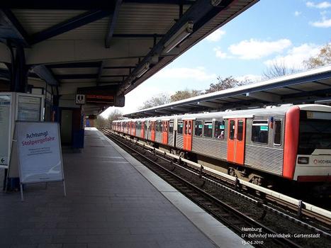U-Bahnhof Wandsbek-Gartenstadt in Hamburg