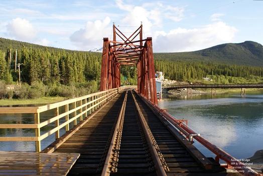 Eisenbahnbrücke in Carcross / Yukon