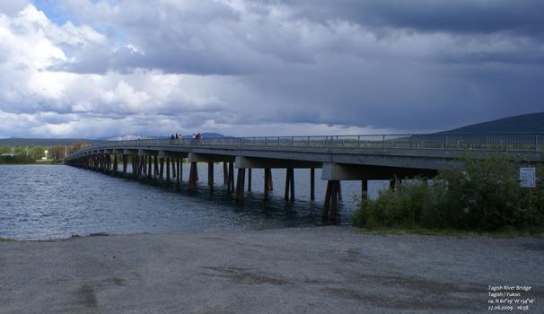Tagish River Bridge in Tagish / Yukon