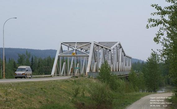 Upper Liard River Bridge, Alaska Highway westlich von Watson Lake / Yukon