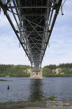 Teslin River Bridge, Alaska Highway, Johnsons Crossing / Yukon