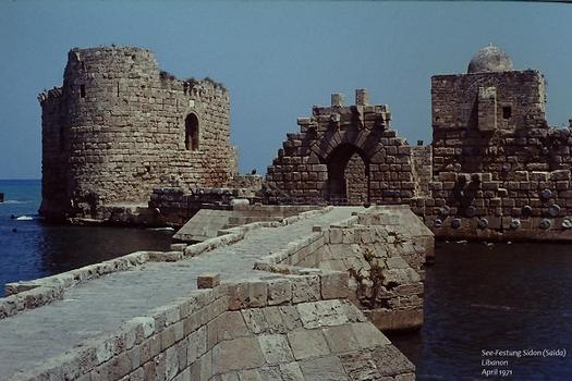 See-Festung Saida (Sidon) im Libanon