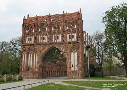Stargarder Tor in Neubrandenburg, Mecklenburg-Vorpommern