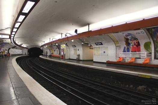 Metrobahnhof Pigalle