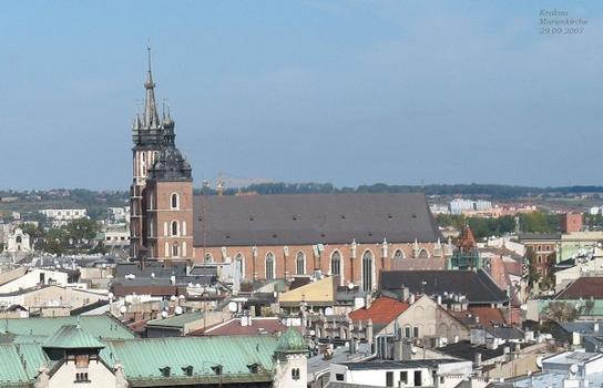 Basilique Sainte-Marie à Cracovie