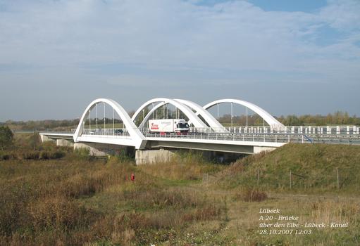 A 20 - Bridge across Elbe-Lübeck Canal
