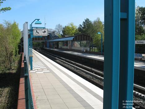 U 1 Subway Line (Hamburg) – Richtweg Metro Station