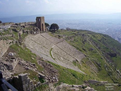 Antikes Theater, Pergamon, Türkei