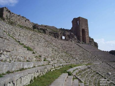 Antikes Theater, Pergamon, Türkei