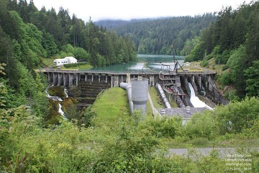 Lower Elwha Dam, Clallam County, Washington State