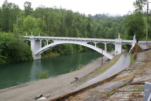 Baker River Bridge, City of Concrete / Skagit County, Washington State