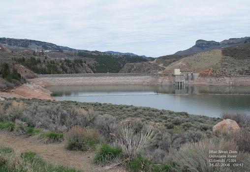 Blue Mesa Dam in Gunnison County, Colorado